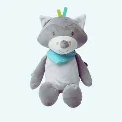Peluche renard veilleuse musicale
