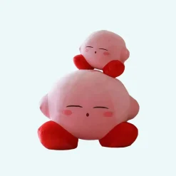 Peluche rose de Kirby qui dort