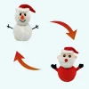 Peluche réversible bonhomme de neige – Père Noël