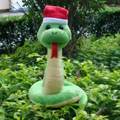 Peluche serpent Noël