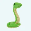 Peluche serpent vert trop mignon