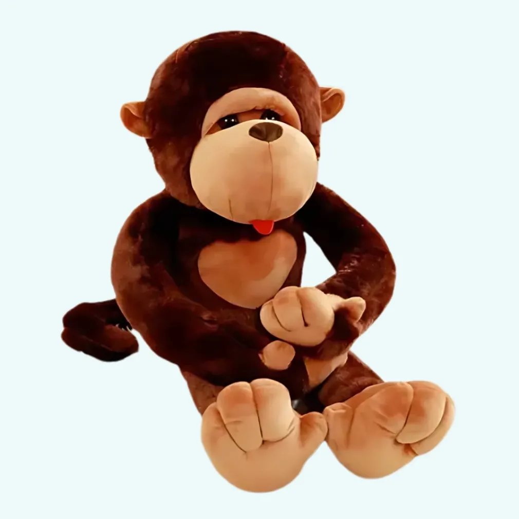 Peluche singe à câlins