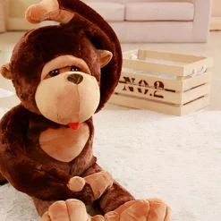 Peluche singe à câlins