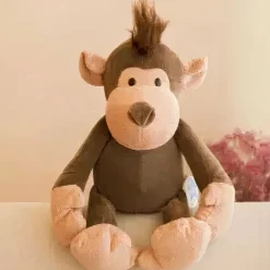 Peluche singe à croquer