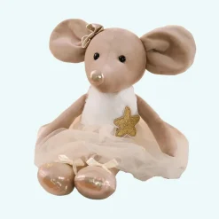 Peluche souris danseuse étoile