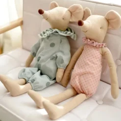 Peluche souris doudou mignon