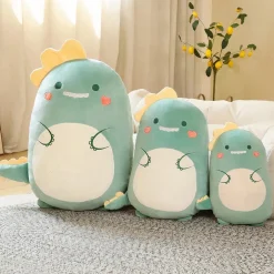 Peluche Squishmallow dinosaure tout doux