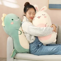 Peluche Squishmallow dinosaure tout doux