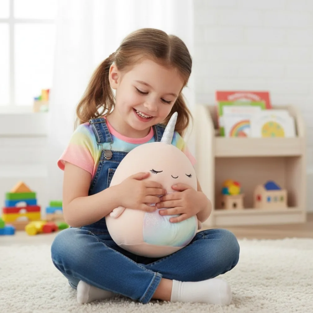 Peluche Squishmallow licorne mignonne