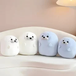 Peluche squishmallow phoque mignon