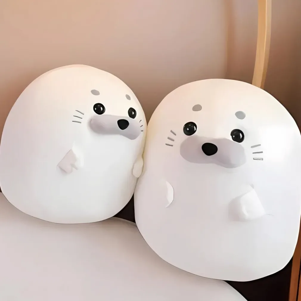 Peluche squishmallow phoque mignon