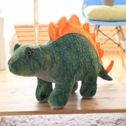 Peluche stégosaure vert