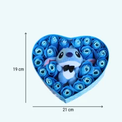 Peluche Stitch coffret amour