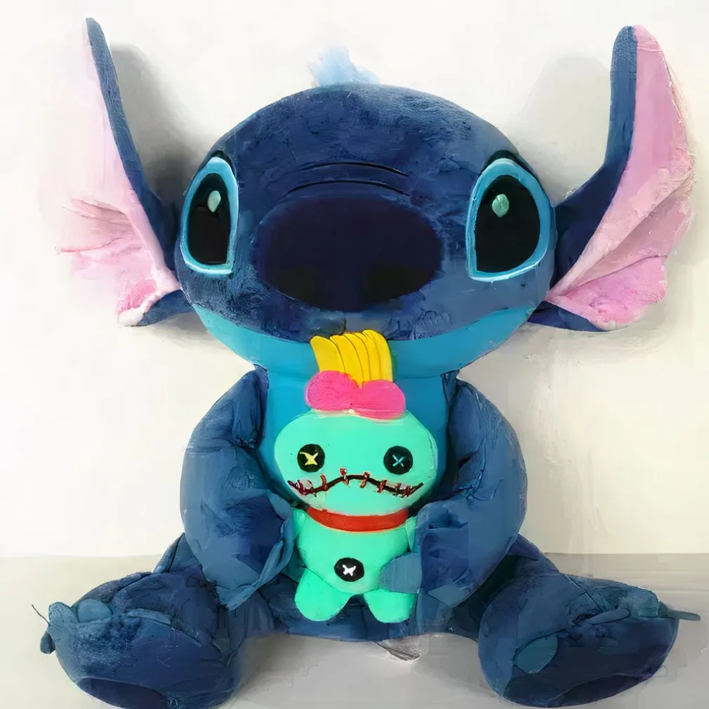 Peluche Stitch et Scrump