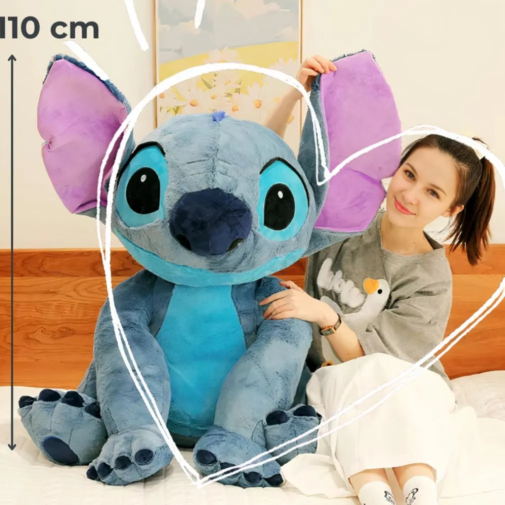 Peluche Stitch géante 110 cm