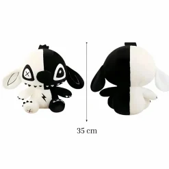 Peluche Stitch noire et blanche