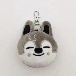 Peluche Stray Kids Bang Chan porte-clef loup kawaii
