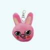 Peluche Stray Kids Changbin porte-clef lapin rose kawaii