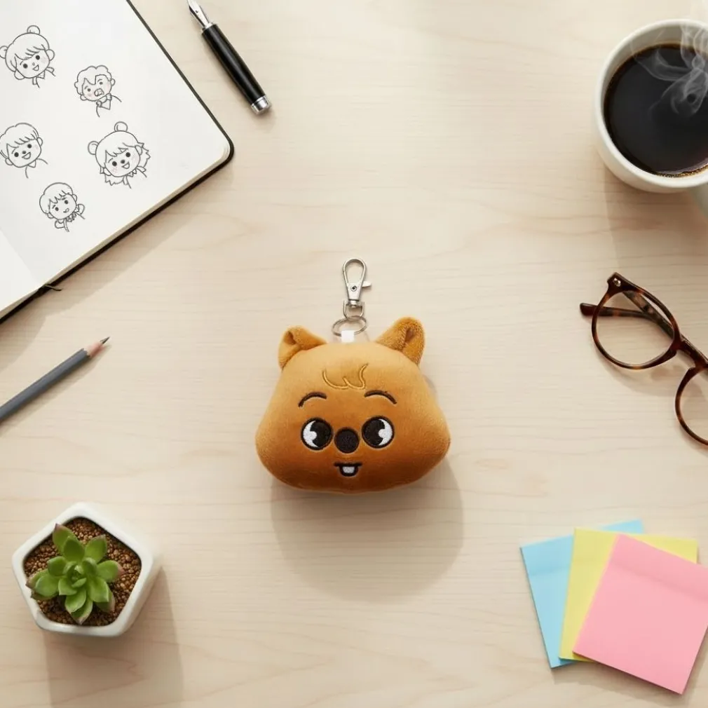 Peluche Stray Kids Han porte-clef quokka kawaii
