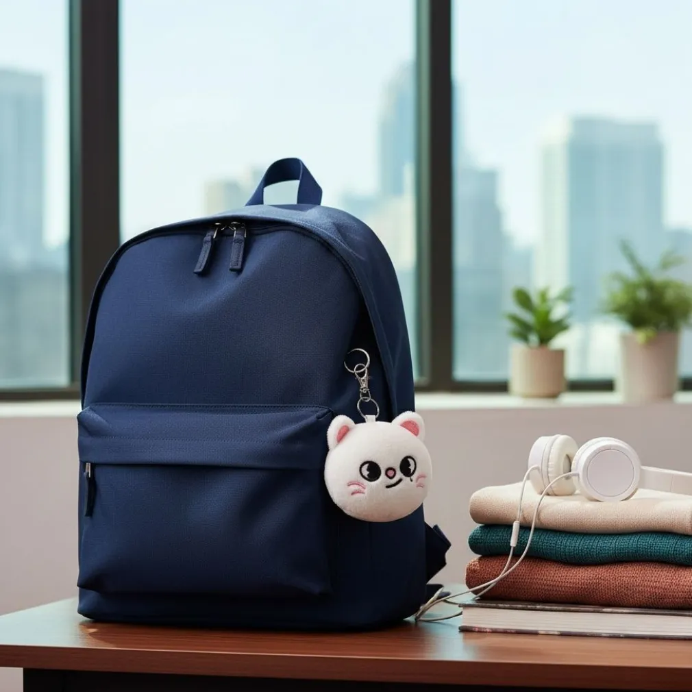 Peluche Stray Kids Hyunjin porte-clef furet kawaii