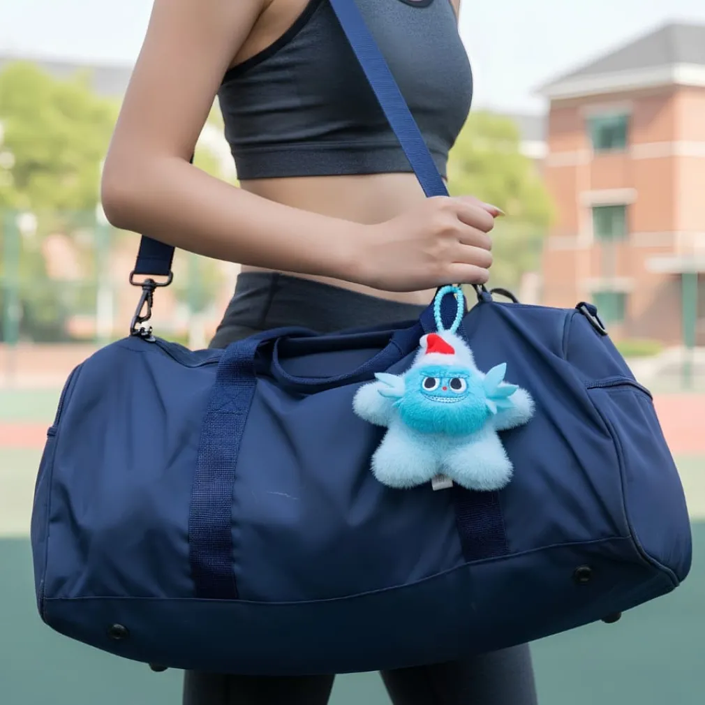 Peluche style Labubu porte-clé étoile