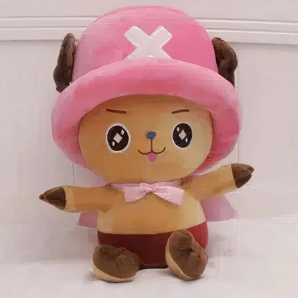 Peluche Tony Chopper One Piece mignon rose