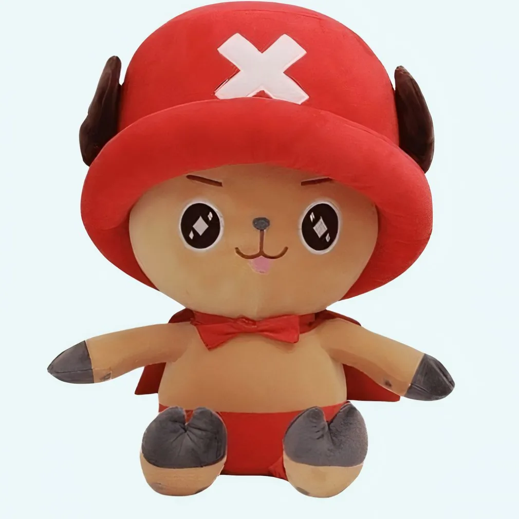 Peluche Tony Chopper One piece mignon rouge