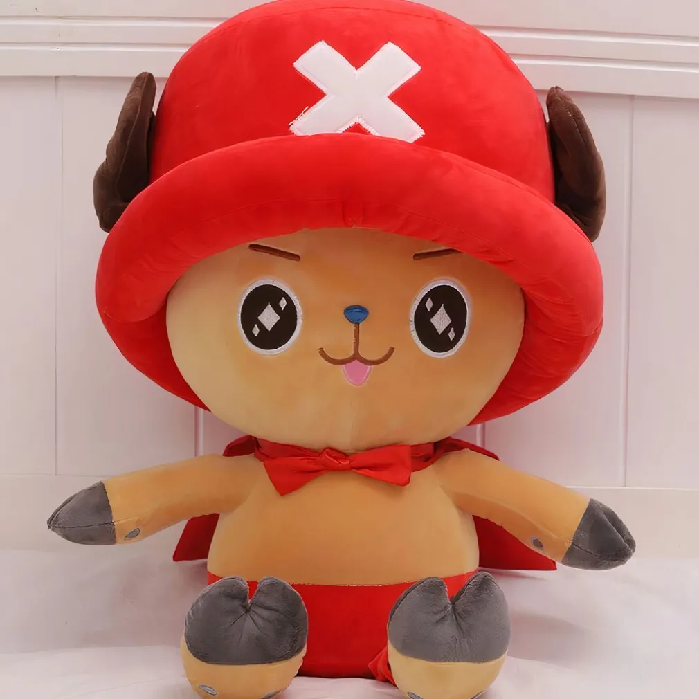 Peluche Tony Chopper One piece mignon rouge