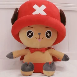 Peluche Tony Chopper One piece mignon rouge