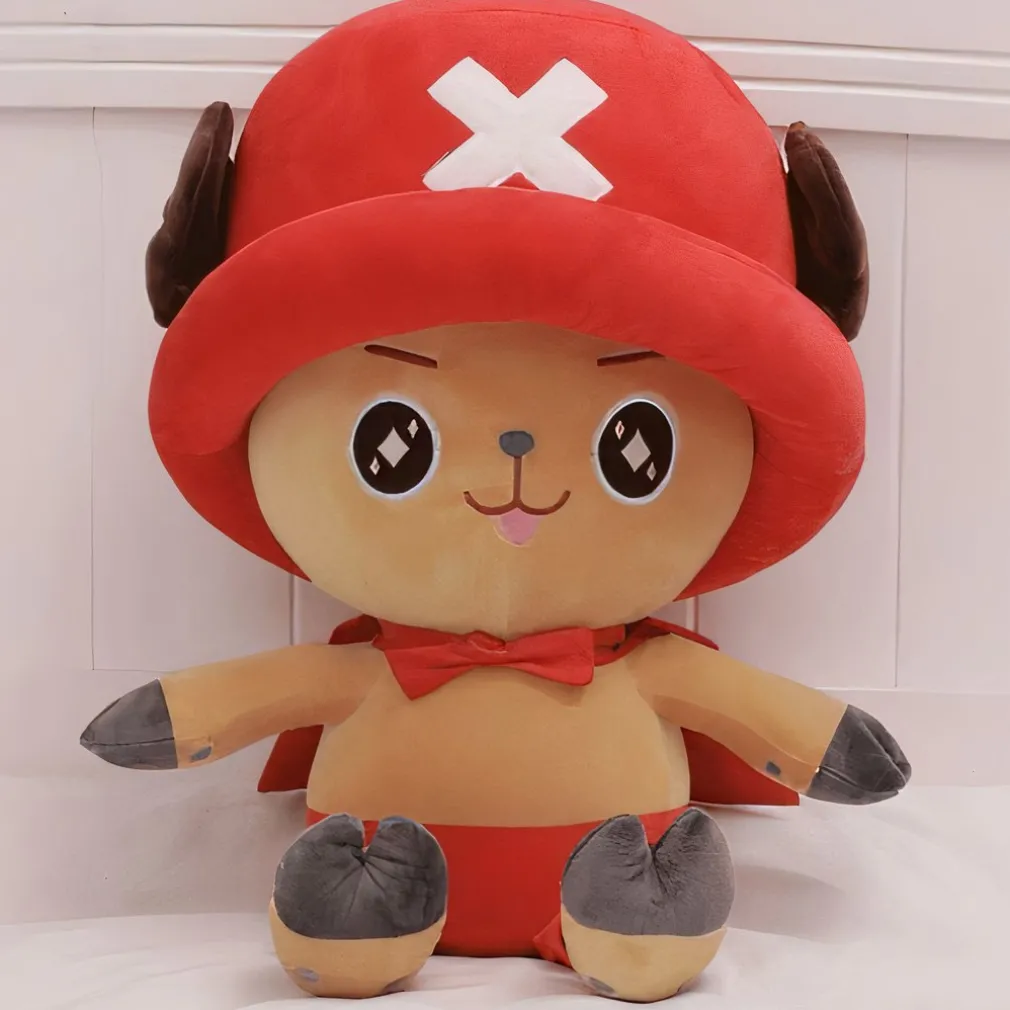 Peluche Tony Chopper One piece mignon rouge