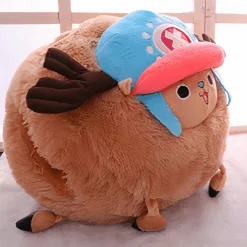 Peluche Tony Chopper One Piece en boule bleu