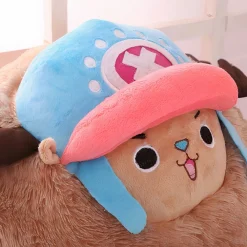 Peluche Tony Chopper One Piece en boule bleu