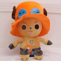 Peluche Tony Chopper One Piece méchant orange