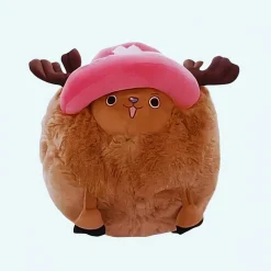 Peluche Tony Tony Chopper One Piece en boule Rose