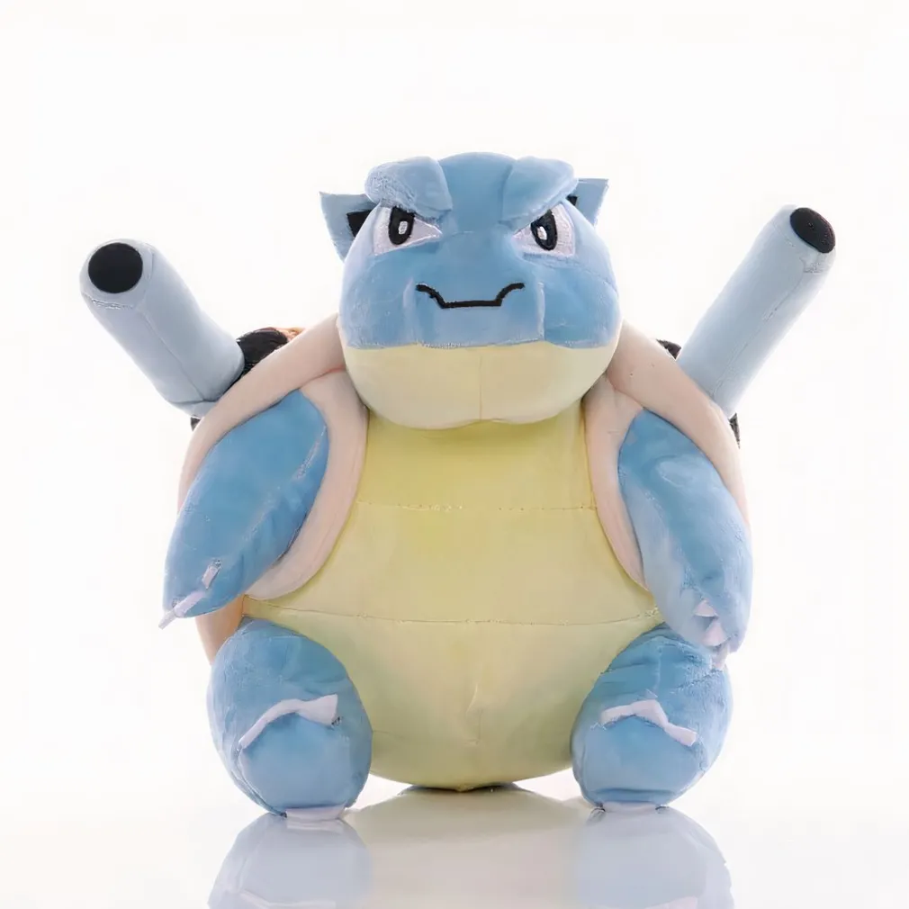 Peluche Tortank Pokemon prêt pour défendre