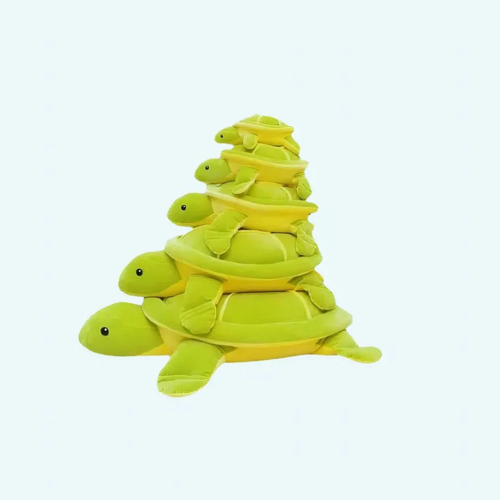 Peluche tortue coussin