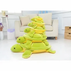 Peluche tortue coussin