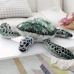 Peluche tortue de mer verte