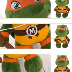 Peluche Tortue Ninja Michelangelo