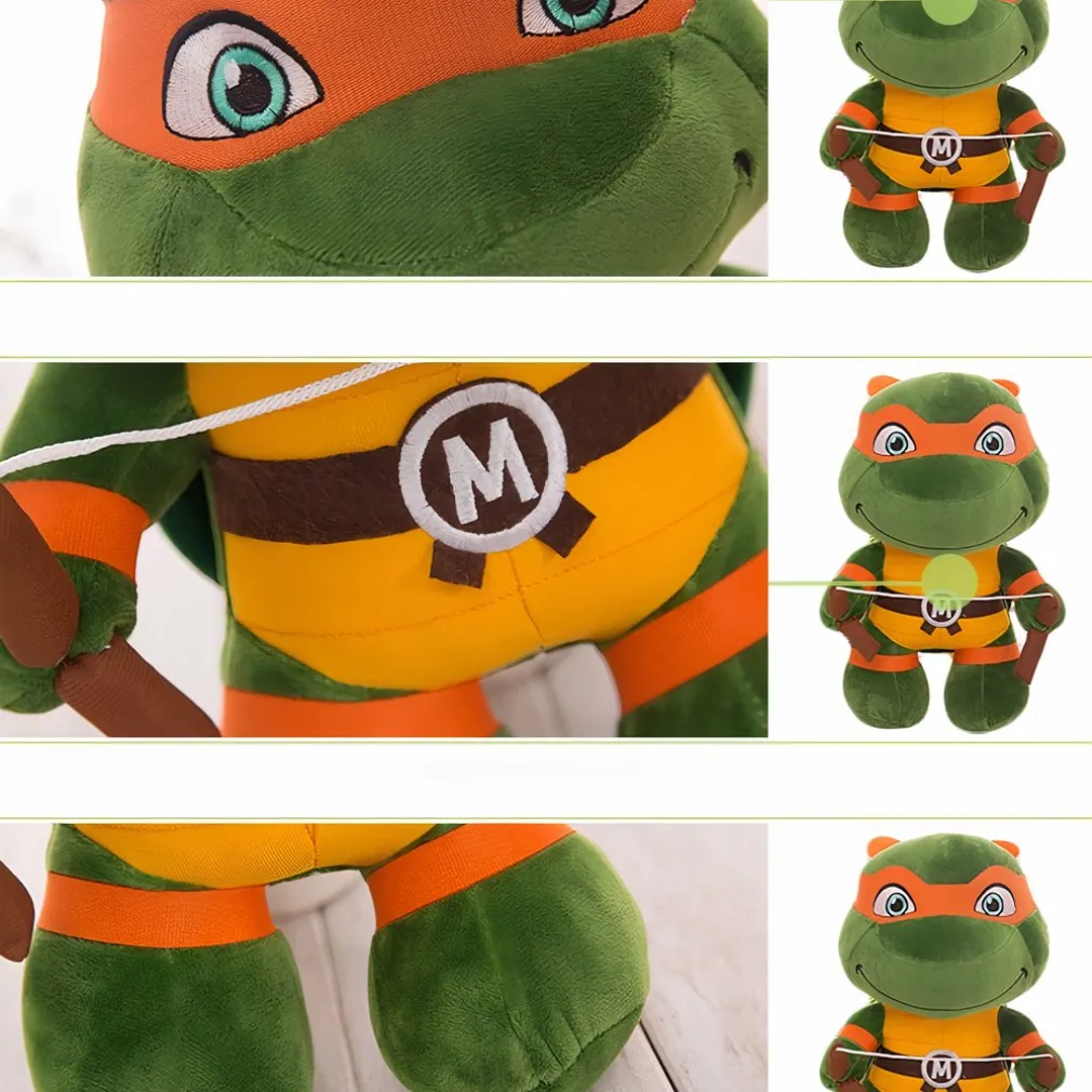 Peluche Tortue Ninja Michelangelo