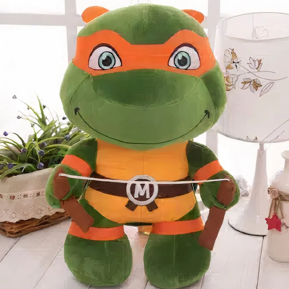 Peluche Tortue Ninja Michelangelo