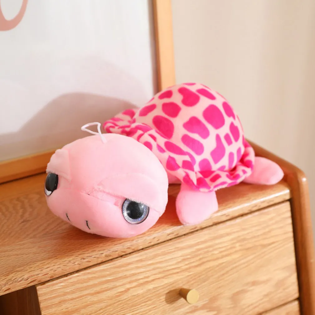 Peluche tortue rose