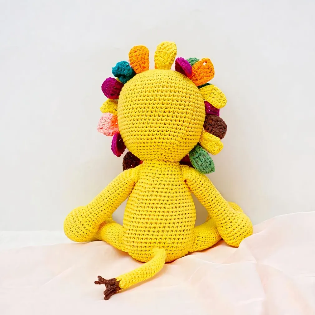 Peluche Tricot Lion