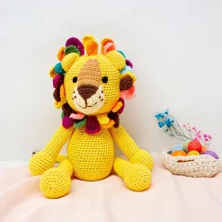 Peluche Tricot Lion