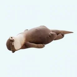 Peluche trousse loutre