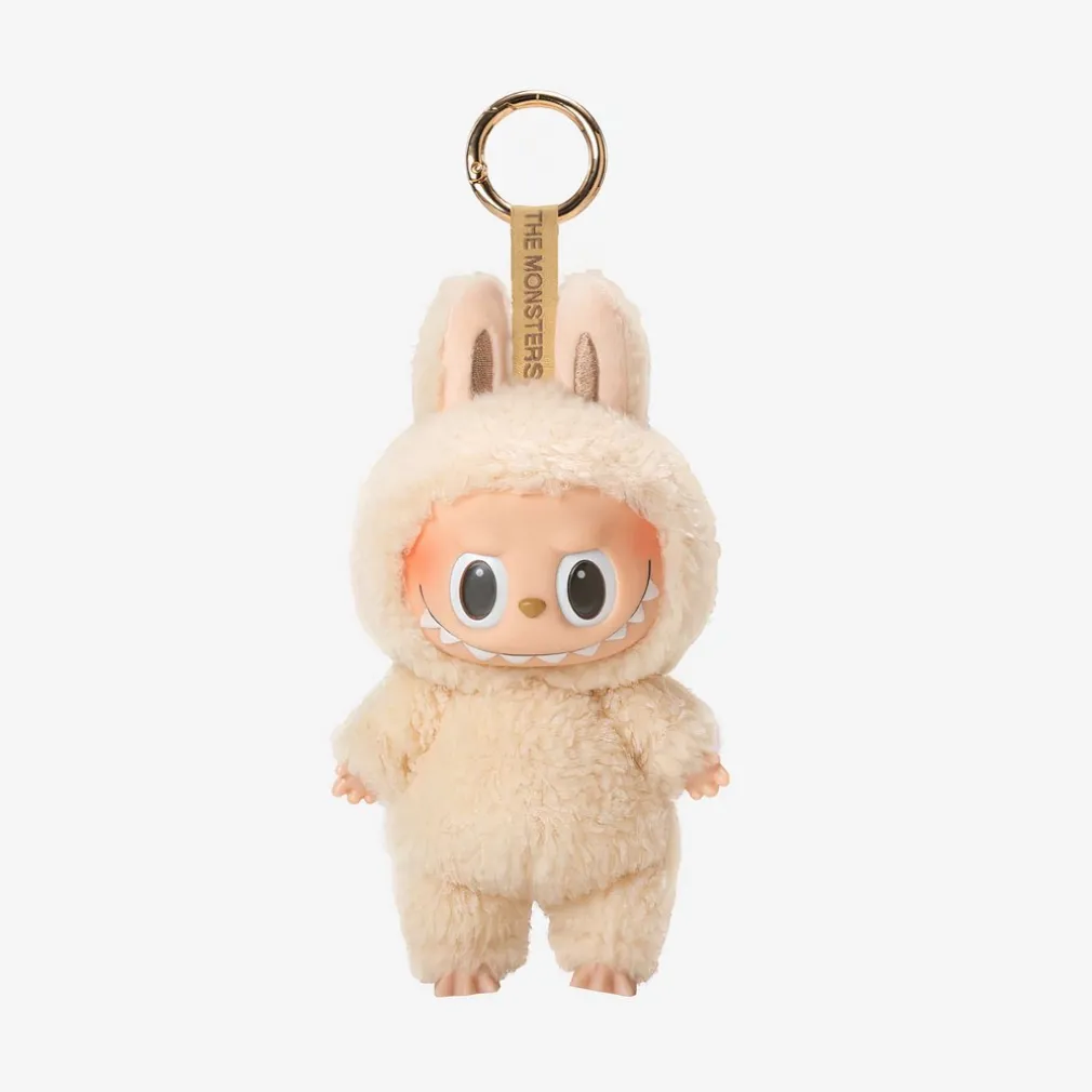 Peluche type Labubu boîte mystère debout