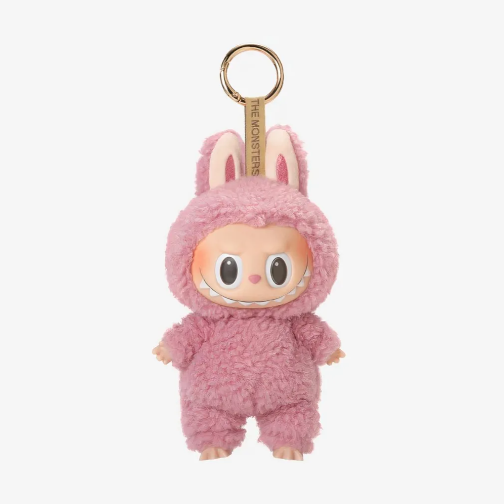 Peluche type Labubu boîte mystère debout