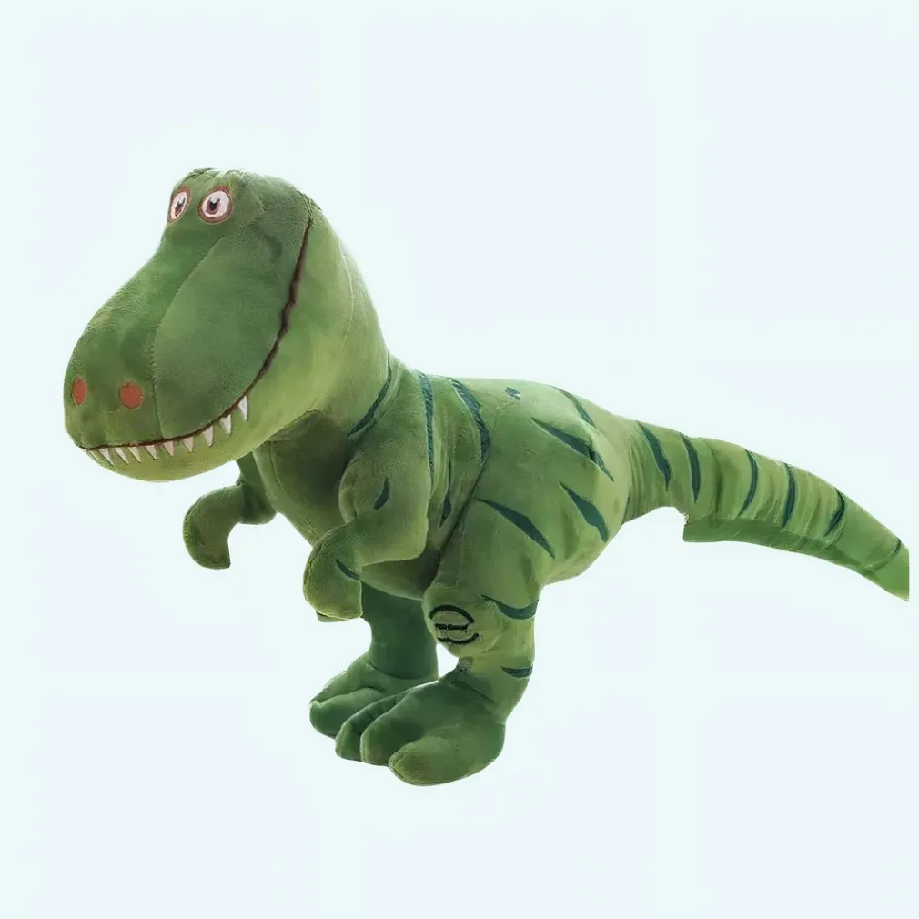 Peluche tyrannosaure adorable verte