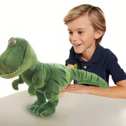 Peluche tyrannosaure adorable verte
