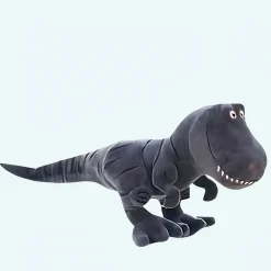 Peluche tyrannosaure adorable grise